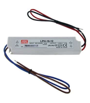 Fuente de alimentación 12 V / 1500 mA