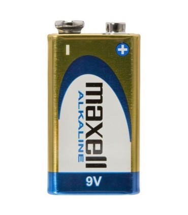 Pilha Alkalina de 9V 6LR6 da Maxell