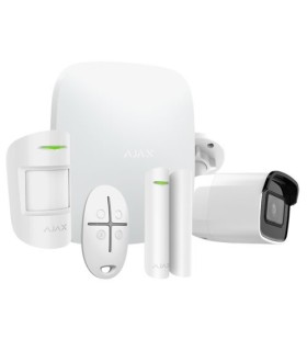 Ajax wireless alarm kit AJ-HUBKIT-W with WIFI IP Camera