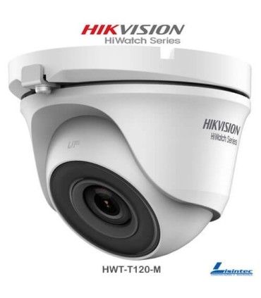 Hikvision Dome Camera 1080p, 2.8 mm Lens - HWT-T120-M