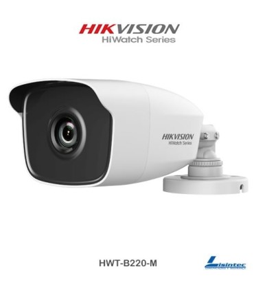 Caméra bullet Hikvision 1080p ECO, objectif 2.8 mm - HWT-B220-M