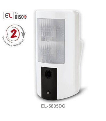 Detector Wireless para exterior de Dupla Tecnologia com câmera