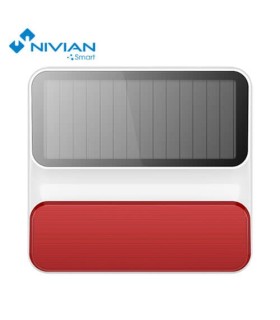 Nivian D3D-U1 Sistema de Alarma Wifi + Cámara de Vigilancia + 3 Detectores  Magnéticos, PcComponente