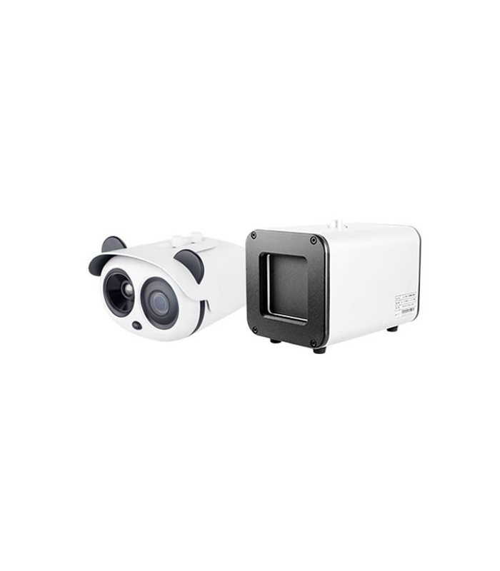Body temperature measurement kit composed of thermal camera and blackbody