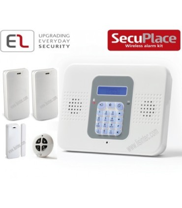 Kit de alarme Secuplace PSTN GSM GPRS e WIFI da Electronics Line