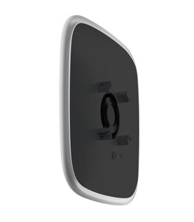 Black wireless outdoor siren with customizable cover Ajax StreetSiren DoubleDeck