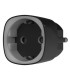 Black smart socket for Ajax alarm systems