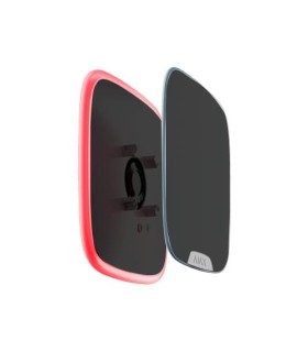 Tampa personalizável para sirene Ajax StreetSiren DoubleDeck Preta