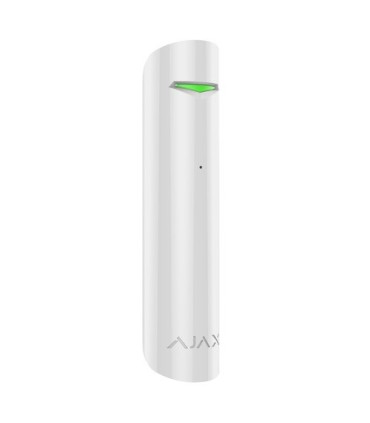 Detector de rotura de cristal inalámbrico Ajax Glassprotect Blanco