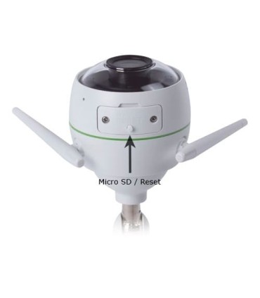 Caméra IP WiFi extérieure Ezviz C3WN avec audio