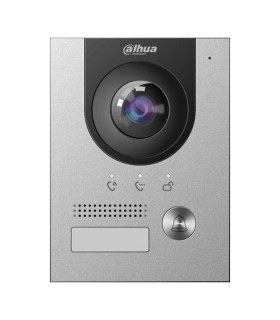 Kit de videoportero Dahua de dos hilos con caja de montaje empotrado