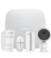 Kit d'alarme sans fil Ajax Starter Kit blanc avec caméra IP WIFI EZVIZ
