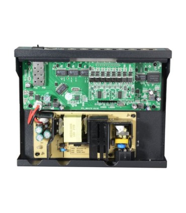 Swich HiPoE 120W 8 portas PoE + 1 Uplink + 1 SFP Gigabit