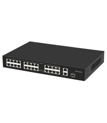 Switch PoE 300W 24 ports PoE + 2 Ports Gigabit + 1 SFP Gigabit
