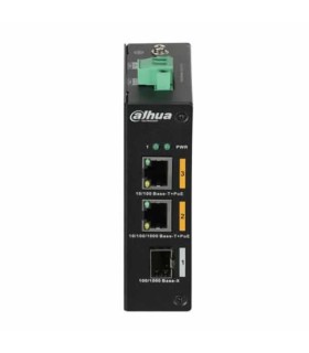 Switch HiPoE 60W 2 portas PoE  + 1 porta Uplink SFP