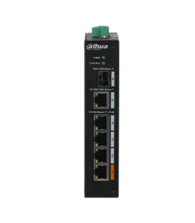 Switch HiPoE 60W 4 ports PoE +1 SFP +1 Uplink Gigabit