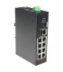 PoE Switch 96W 8 PoE Ports + 1 Uplink RJ45 Port + 1 SFP Combo