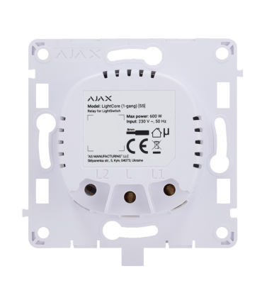 Relé para interruptor de luz inteligente simple