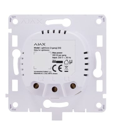 Relais pour double interrupteur intelligent