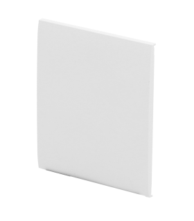 Botão de toque para interruptor de luz simples cor branca