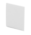 Panel táctil para interruptor de luz color blanco