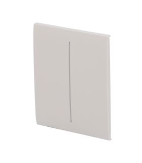 Panneau tactile pour double interrupteur couleur d'huître