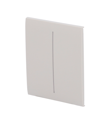 Touch panel for double light switch oyster color