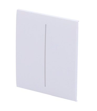 Pannello touch per doppia accensione colore bianco