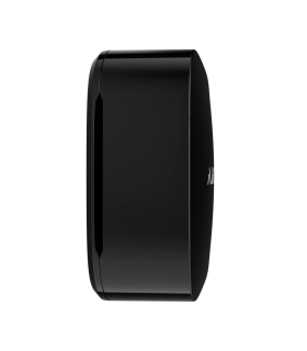 Temperature, humidity and CO2 monitor black LIFEQUALITY-B