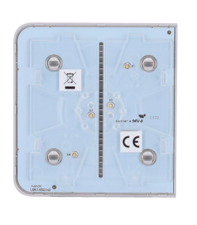 Touch panel for light switch foggy colour