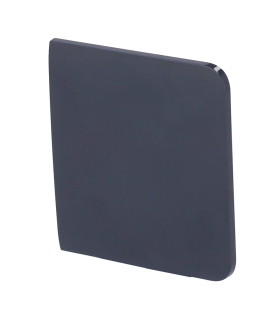 Touch panel for light switch Graphite colour