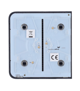 Touch panel for light switch Graphite colour