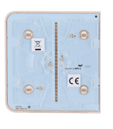 Painel táctil para um interruptor de luz Cor de marfim