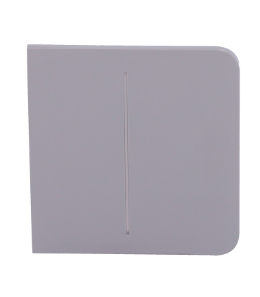 Painel táctil duplo para um interruptor de luz Cor cinzenta