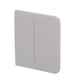 Painel táctil duplo para um interruptor de luz Cor de azeitona