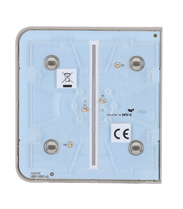 táctil para un interruptor doble de luz Color oliva