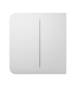 Painel táctil duplo para um interruptor de luz Cor branca
