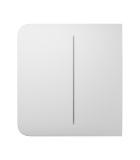 Touch panel for a double light switch white colour