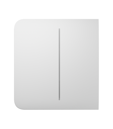 Painel táctil duplo para um interruptor de luz Cor branca