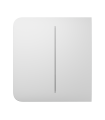 Panneau tactile pour un double interrupteur d'éclairage Couleur blanche