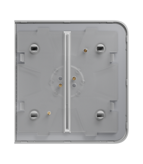 táctil para un interruptor doble de luz Color blanca