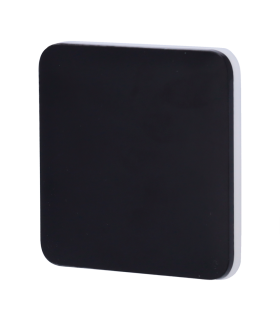 Panneau tactile pour interrupteur d'éclairage couleur noire
