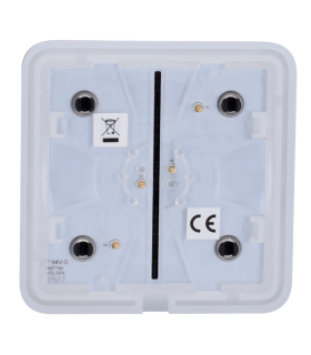Touch panel for a light switch black color