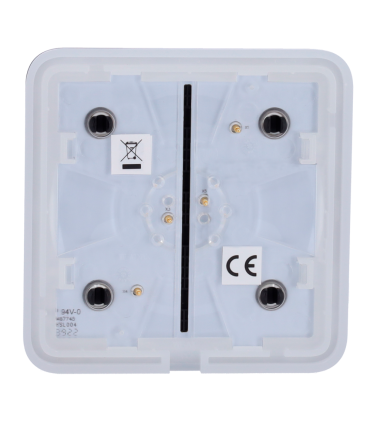 Painel de toque para um interruptor de luz cor preta