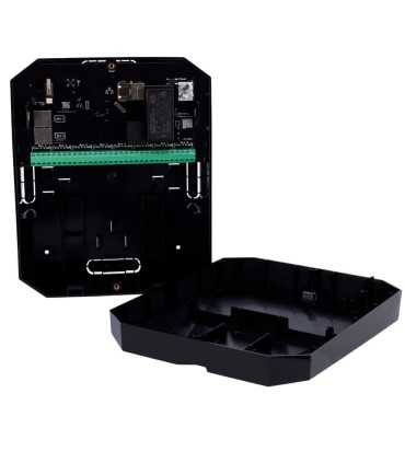 Centrale d'allarme professionale AJAX 2G 4G LAN di colore nero