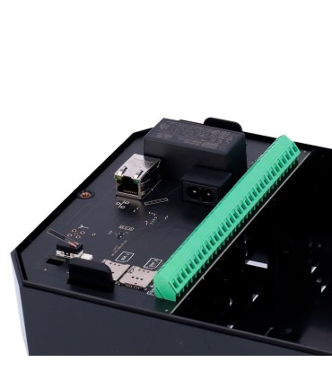 AJAX 2G 4G LAN professional alarm control panel in black color