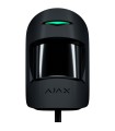 Wired Ajax motion detector with dual technology PIR and Microwave black