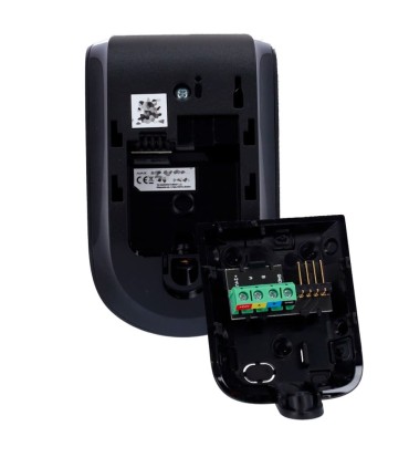 Wired Ajax motion detector with dual technology PIR and Microwave black