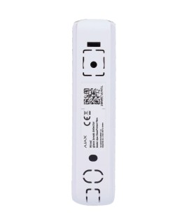 Ajax Superior GlassProtect Fibra Blanco — Detector Cableado de Rotura de Cristal