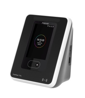 Terminal de controlo de presenças e acessos por reconhecimento facial Anviz FacePass7-PRO